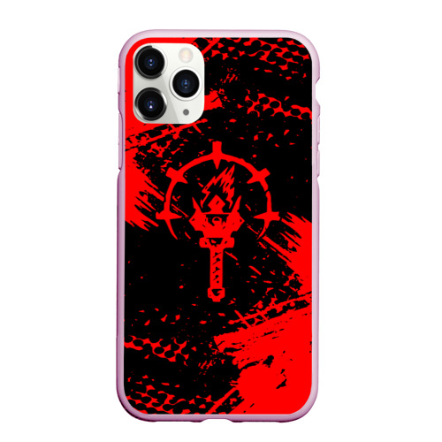 Чехол для iPhone 11 Pro Max матовый [Darkest Dungeon] - Темнейшее подземелье, цвет розовый