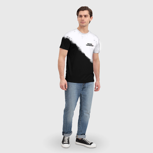 Мужская футболка 3D Обушки воробушки - фото 5