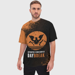 Мужская футболка oversize 3D Day break State of Decay 2 - фото 2