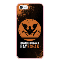 Чехол для iPhone 5/5S матовый Day break State of Decay 2