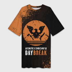 Платье-футболка 3D Day break State of Decay 2