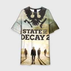 Детское платье 3D Poster State of Decay +спина