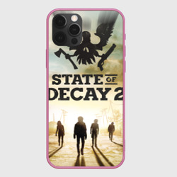 Чехол для iPhone 12 Pro Max Poster State of Decay +спина