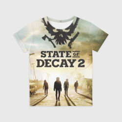Детская футболка 3D Poster State of Decay +спина