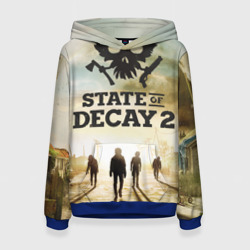 Женская толстовка 3D Poster State of Decay +спина