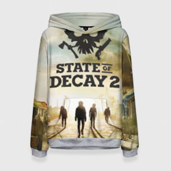 Женская толстовка 3D Poster State of Decay +спина