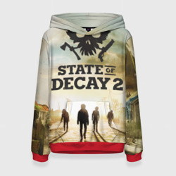 Женская толстовка 3D Poster State of Decay +спина