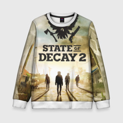 Детский свитшот 3D Poster State of Decay +спина