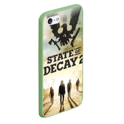 Чехол для iPhone 5/5S матовый Poster State of Decay +спина - фото 2