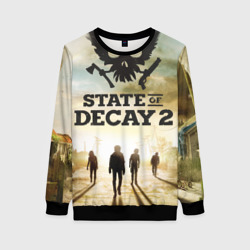 Женский свитшот 3D Poster State of Decay +спина