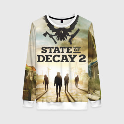 Женский свитшот 3D Poster State of Decay +спина