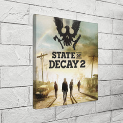 Холст квадратный Poster State of Decay +спина - фото 2