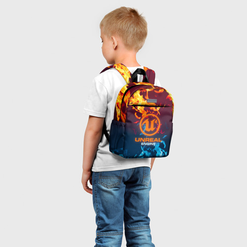 Детский рюкзак 3D Unreal Огонь - фото 3