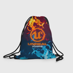 Рюкзак-мешок 3D Unreal Огонь