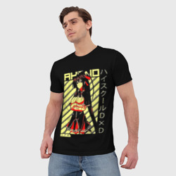 Мужская футболка 3D Акэно - Демоны старшей школы - фото 2