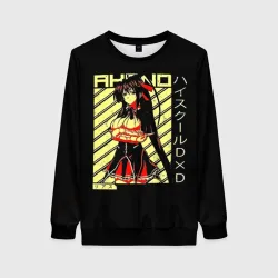 Женский свитшот 3D Акэно - Демоны старшей школы