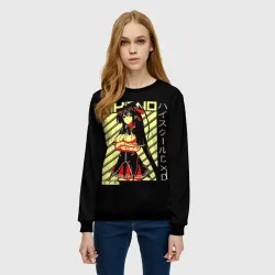 Женский свитшот 3D Акэно - Демоны старшей школы - фото 2