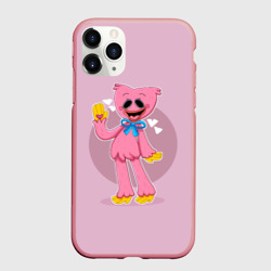 Чехол для iPhone 11 Pro Max матовый Kissy Missy Poppy Playtime Поппи плейтайм Кисси Мисси