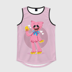 Мужская спортивная майка 3D Kissy Missy Poppy Playtime Поппи плейтайм Кисси Мисси