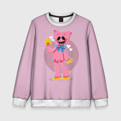 Детский свитшот 3D Kissy Missy Poppy Playtime Поппи плейтайм Кисси Мисси