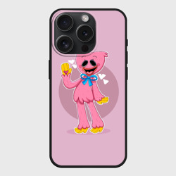 Чехол силиконовый для Apple iPhone 15 Pro матовый Kissy Missy Poppy Playtime Поппи плейтайм Кисси Мисси