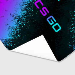 Бумага для упаковки 3D CS GO neon symbol style skin КС Го неон - фото 2