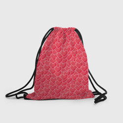 Рюкзак-мешок 3D Моя Любовь сердечки