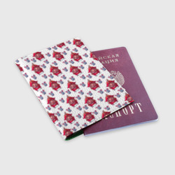 Обложка для паспорта матовая кожа Щелкунчик и мыши - фото 2