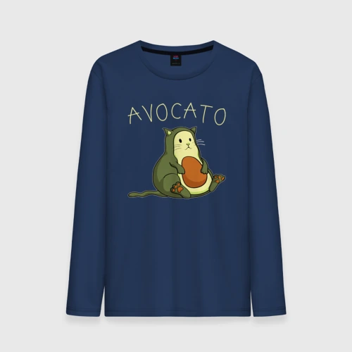 Мужской лонгслив хлопок Avocato авокато