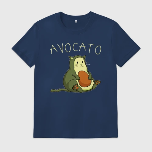 Мужская футболка хлопок Avocato авокато