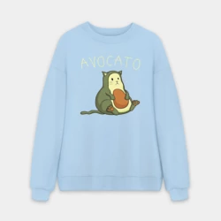 Мужской свитшот oversize без начеса хлопок Avocato авокато