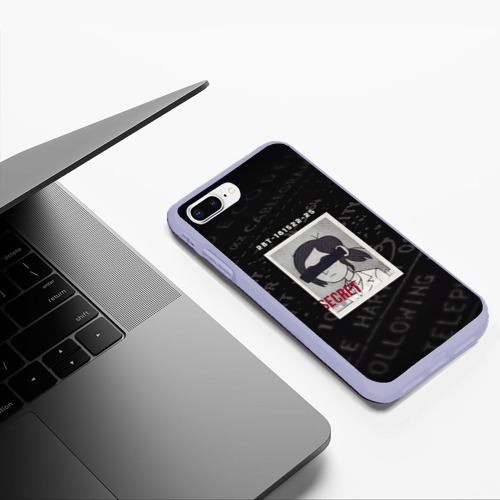 Чехол для iPhone 7Plus/8 Plus матовый Inside Job Рейган Ридли, цвет светло-сиреневый - фото 5