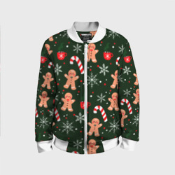 Детский бомбер 3D Новый год 2022 атмосфера