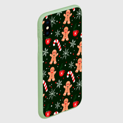 Чехол для iPhone XS Max матовый Новый год 2022 атмосфера - фото 2