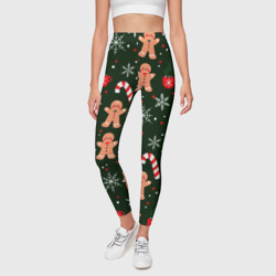 Леггинсы 3D Новый год 2022 атмосфера - фото 2
