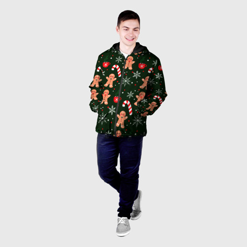 Мужская куртка 3D с принтом НОВЫЙ ГОД | 2022 | АТМОСФЕРА, фото на моделе #1