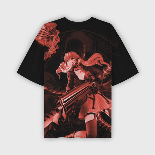 Мужская футболка oversize 3D Code Vein Mia Karnstein, цвет 3D печать - фото 2