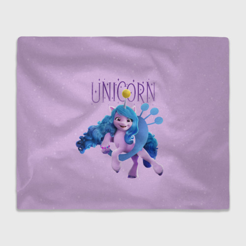 Плед 3D Unicorn Izzy, цвет 3D (велсофт)