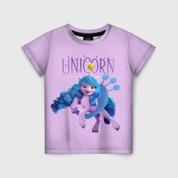 Детская футболка 3D Unicorn Izzy