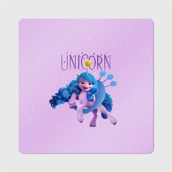 Магнит виниловый Квадрат Unicorn Izzy