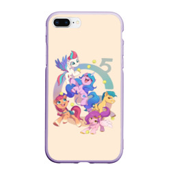 Чехол для iPhone 7Plus/8 Plus матовый G5 My Little Pony