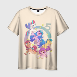 Мужская футболка 3D G5 My Little Pony