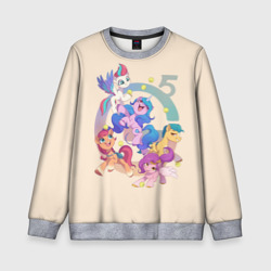 Детский свитшот 3D G5 My Little Pony