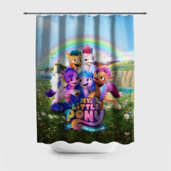 Штора 3D для ванной My Little Pony: A New Generation