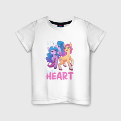 Детская футболка хлопок My Little Pony. Follow your heart