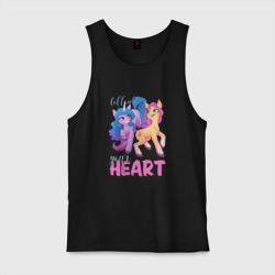 Мужская майка хлопок My Little Pony. Follow your heart