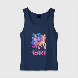 Женская майка хлопок My Little Pony. Follow your heart