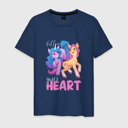 Мужская футболка хлопок My Little Pony. Follow your heart