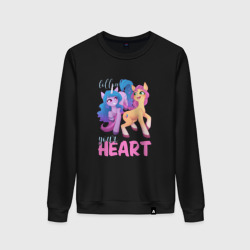 Женский свитшот хлопок My Little Pony. Follow your heart