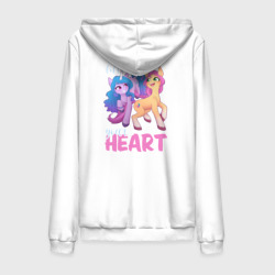 Мужская толстовка на молнии хлопок My Little Pony. Follow your heart